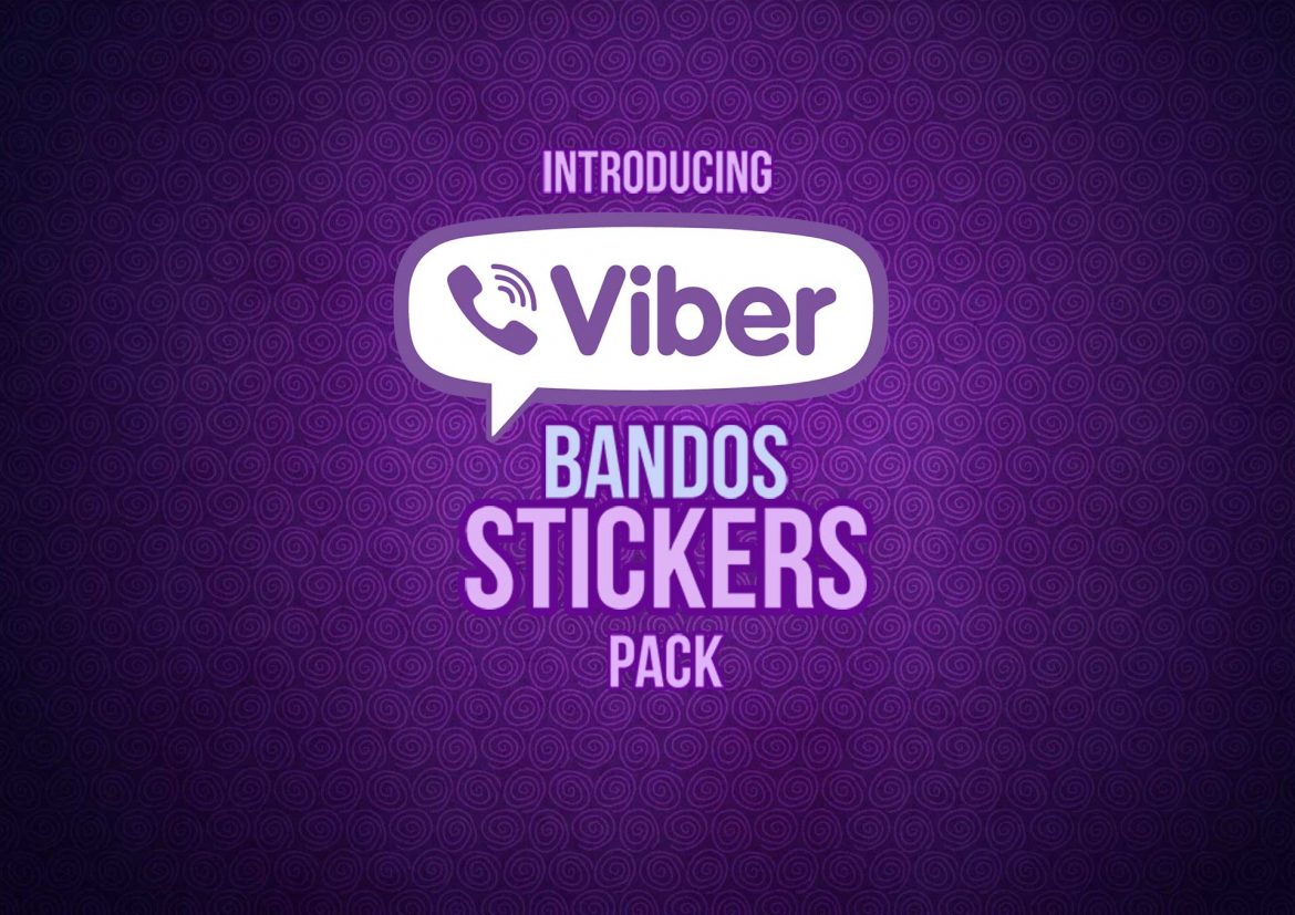 Viber sticker header
